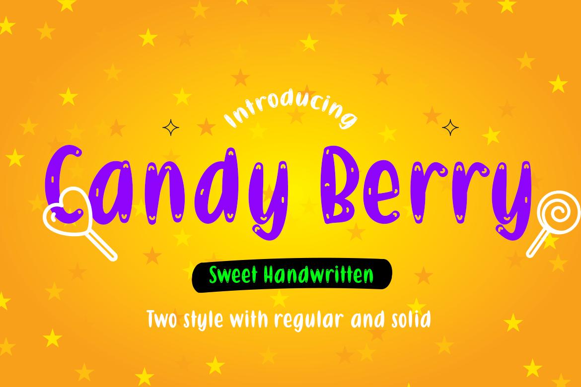 Candy Berry Font