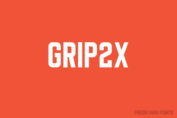Grip2X Font