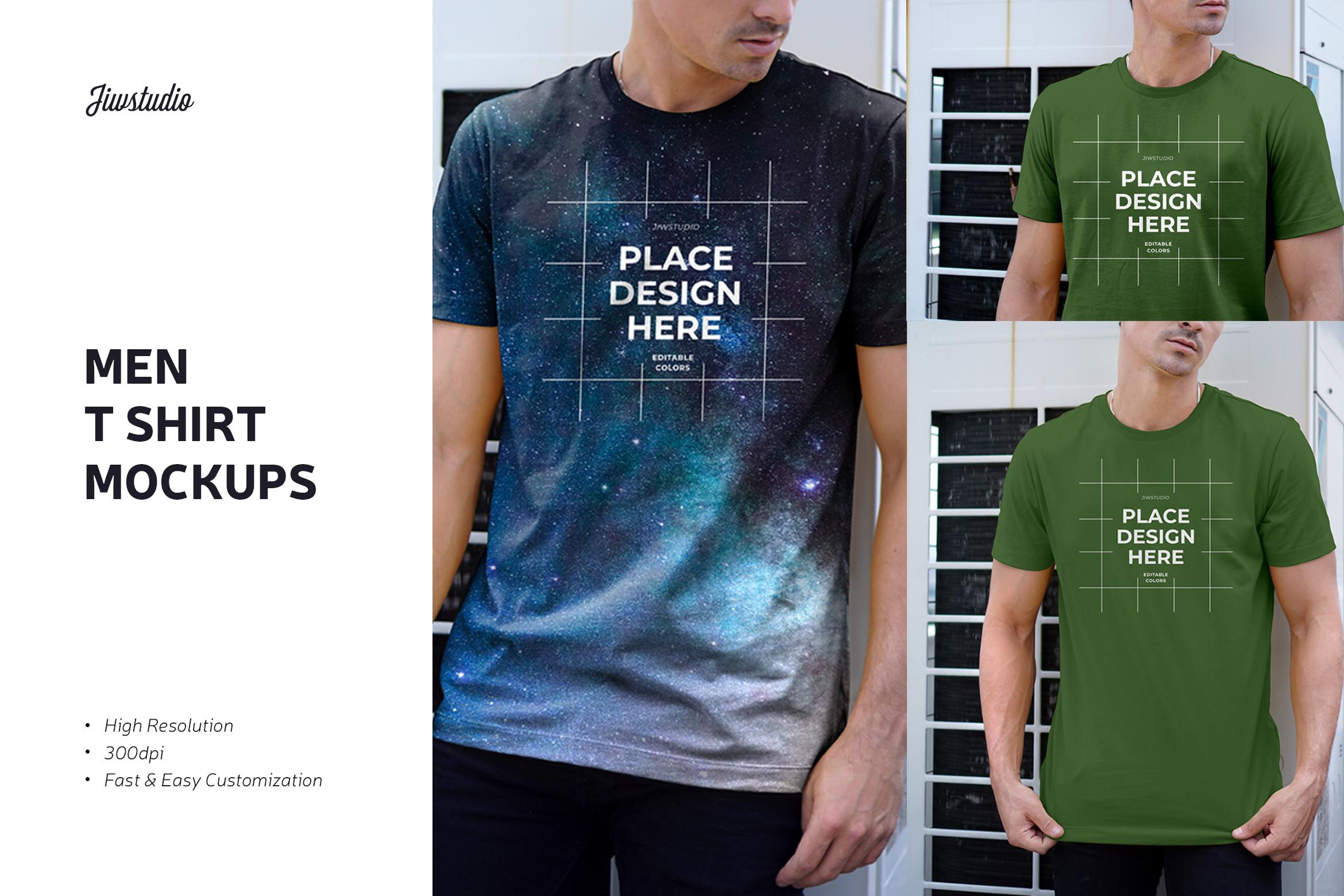 Men Shirt Mockups