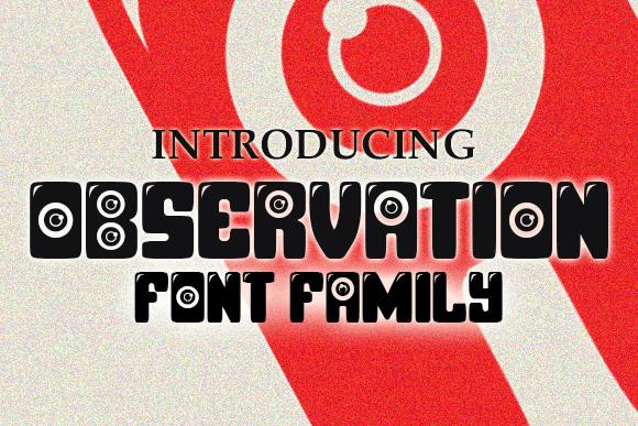 Observation Font