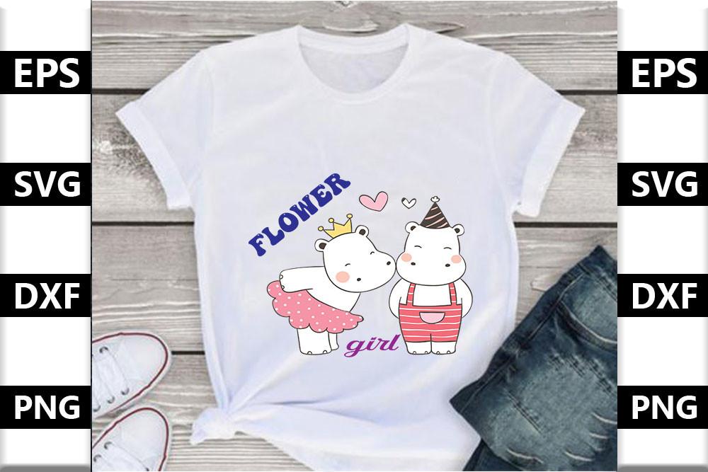 Wedding Svg Design,Flower Girl