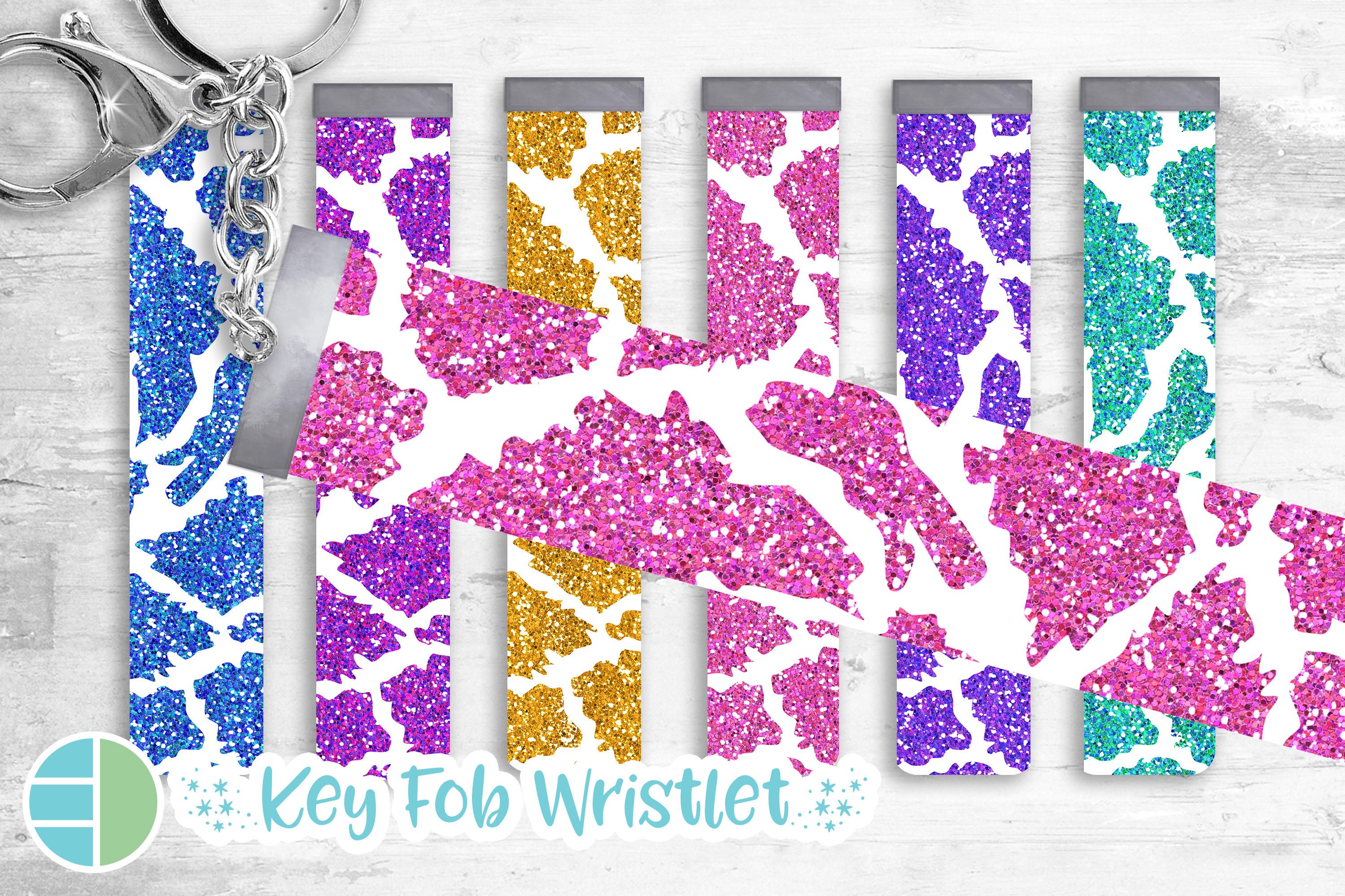 Giraffe Print Print Key Fob Sublimation