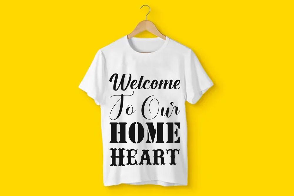 Doormat SVG Design, Welcome to Our Home