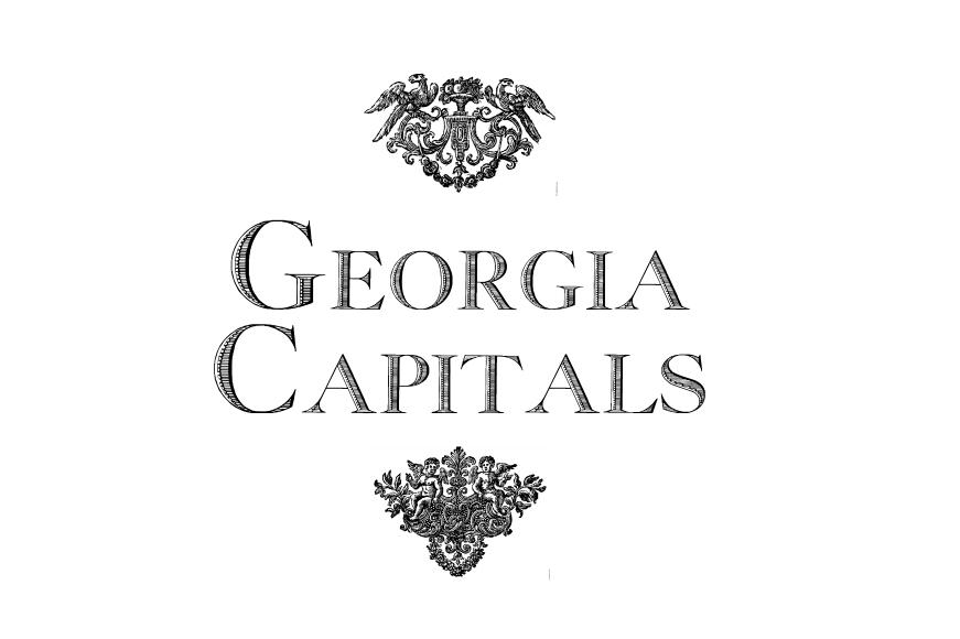 Georgia Capitals Font