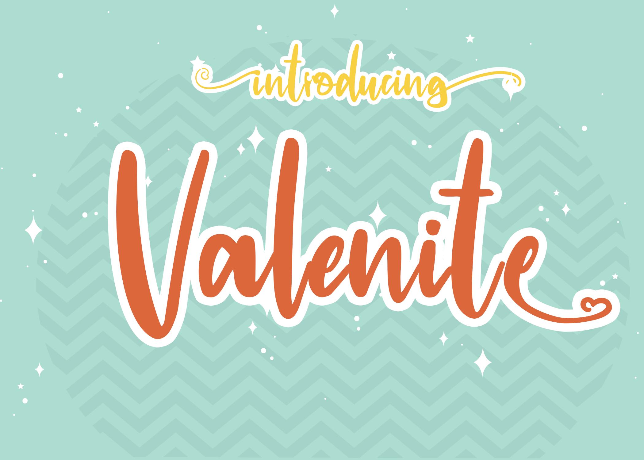 Valenite Font