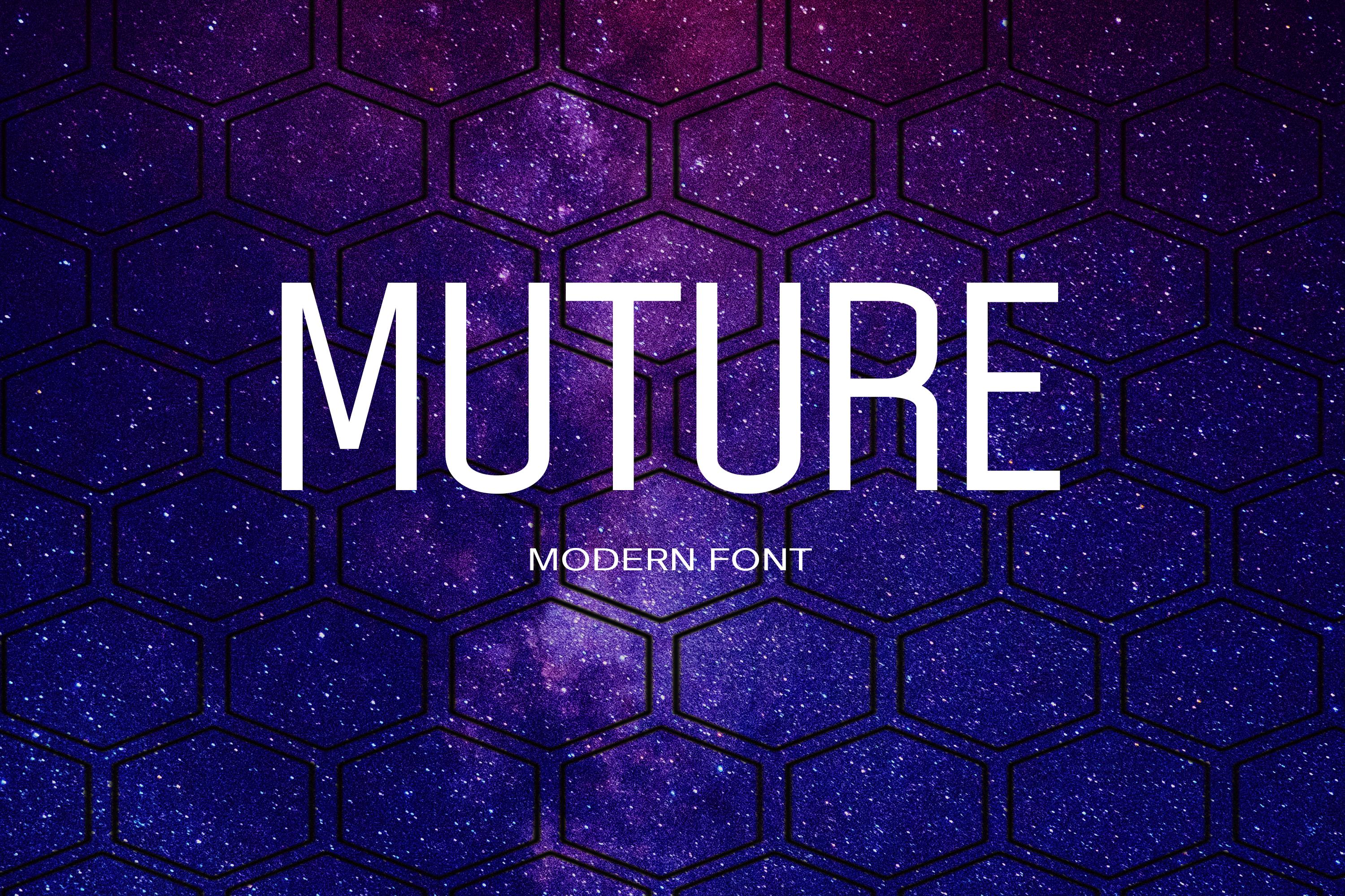 Muture Font