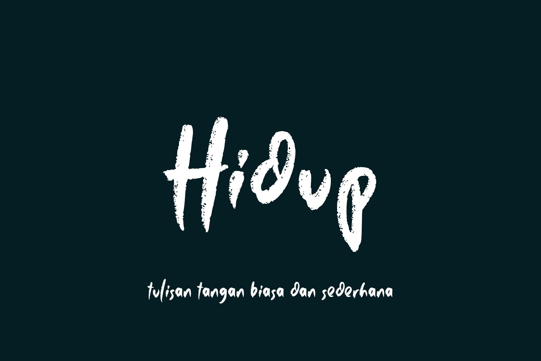 Hidup Font