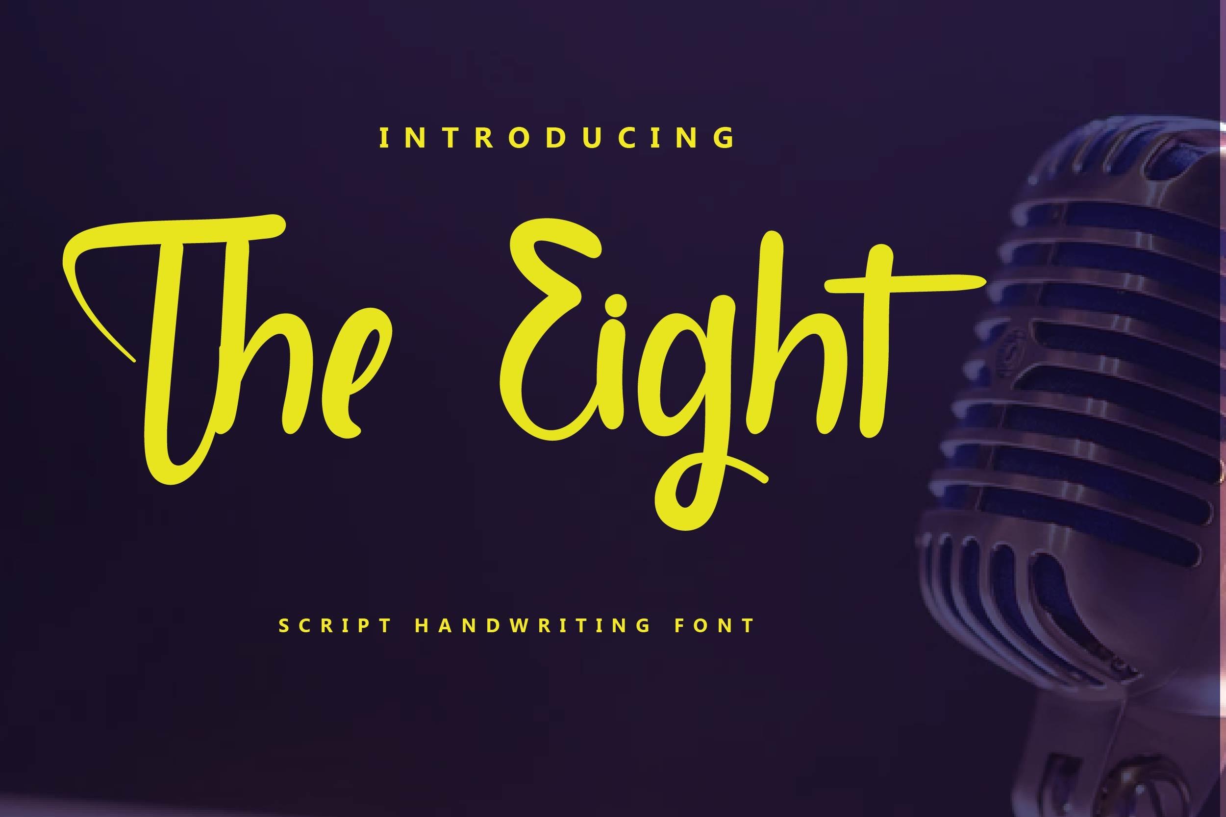The Eight Font