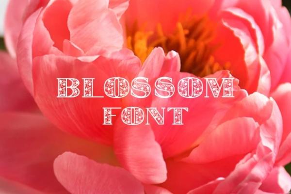 Blossom Font