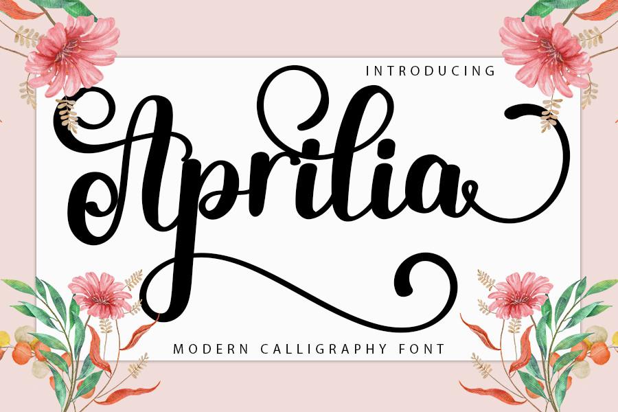 Aprilia Font