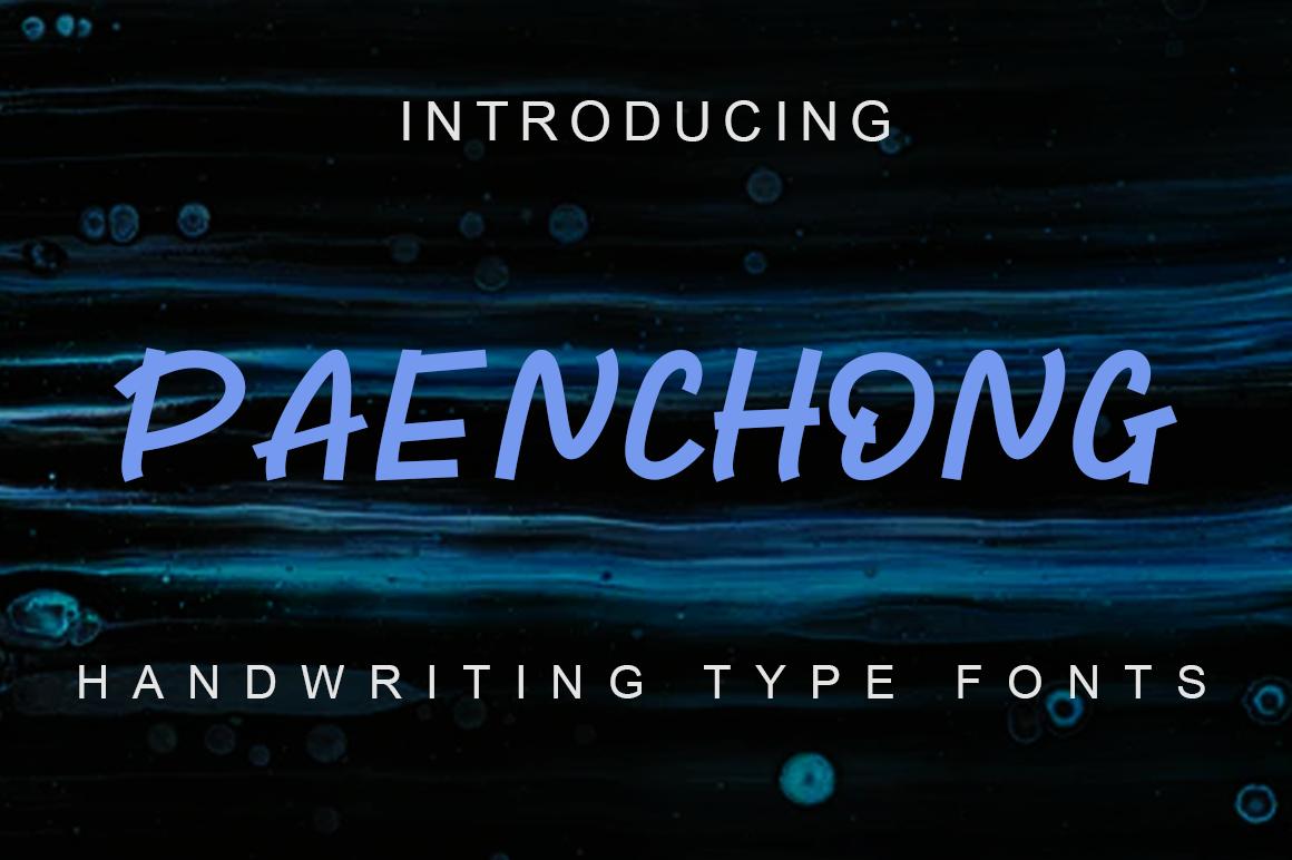 Paenchong Font