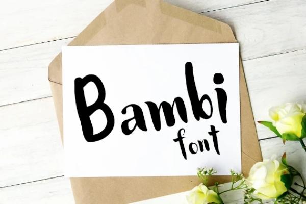 Bambi Font