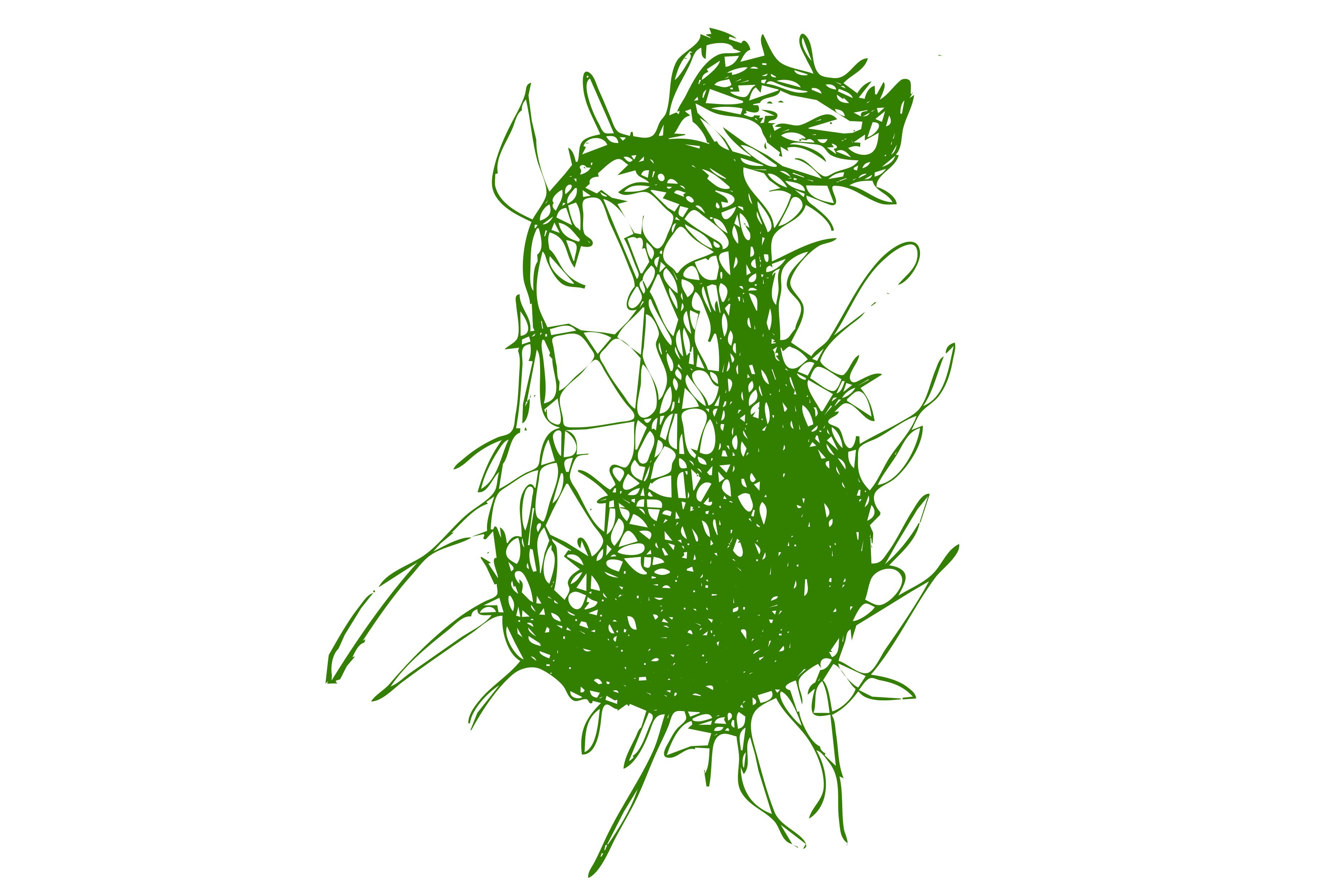 Pumpkin Scribble Art