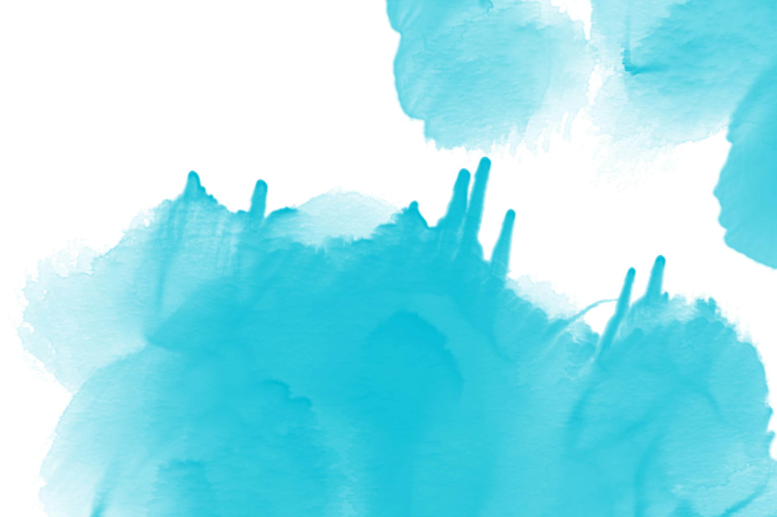 Watercolor Stains Wedding