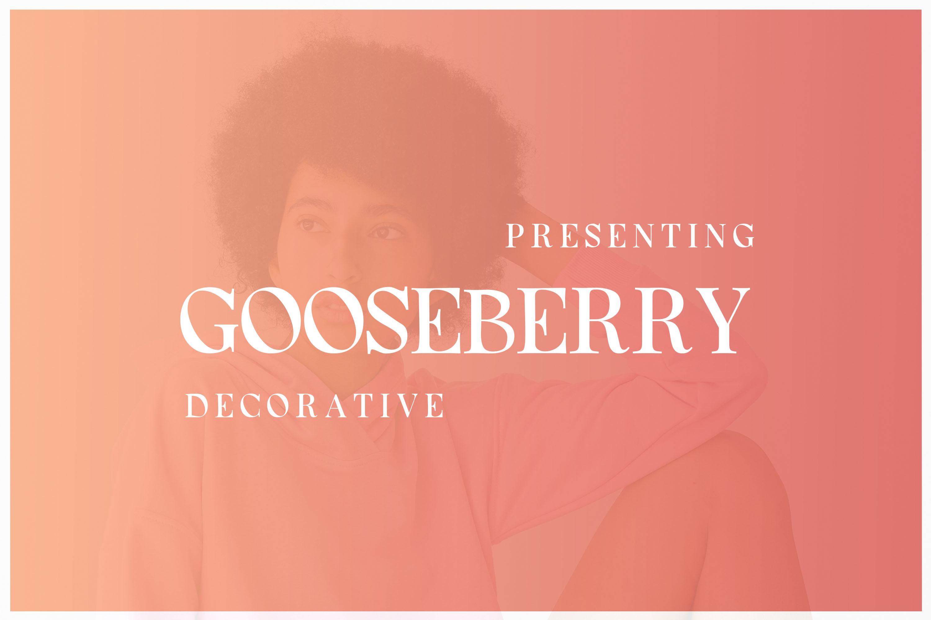 Goosberry Font