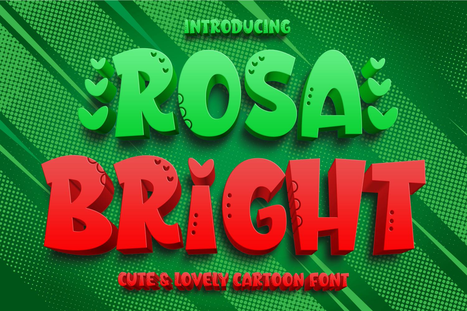 Rosa Bright Font