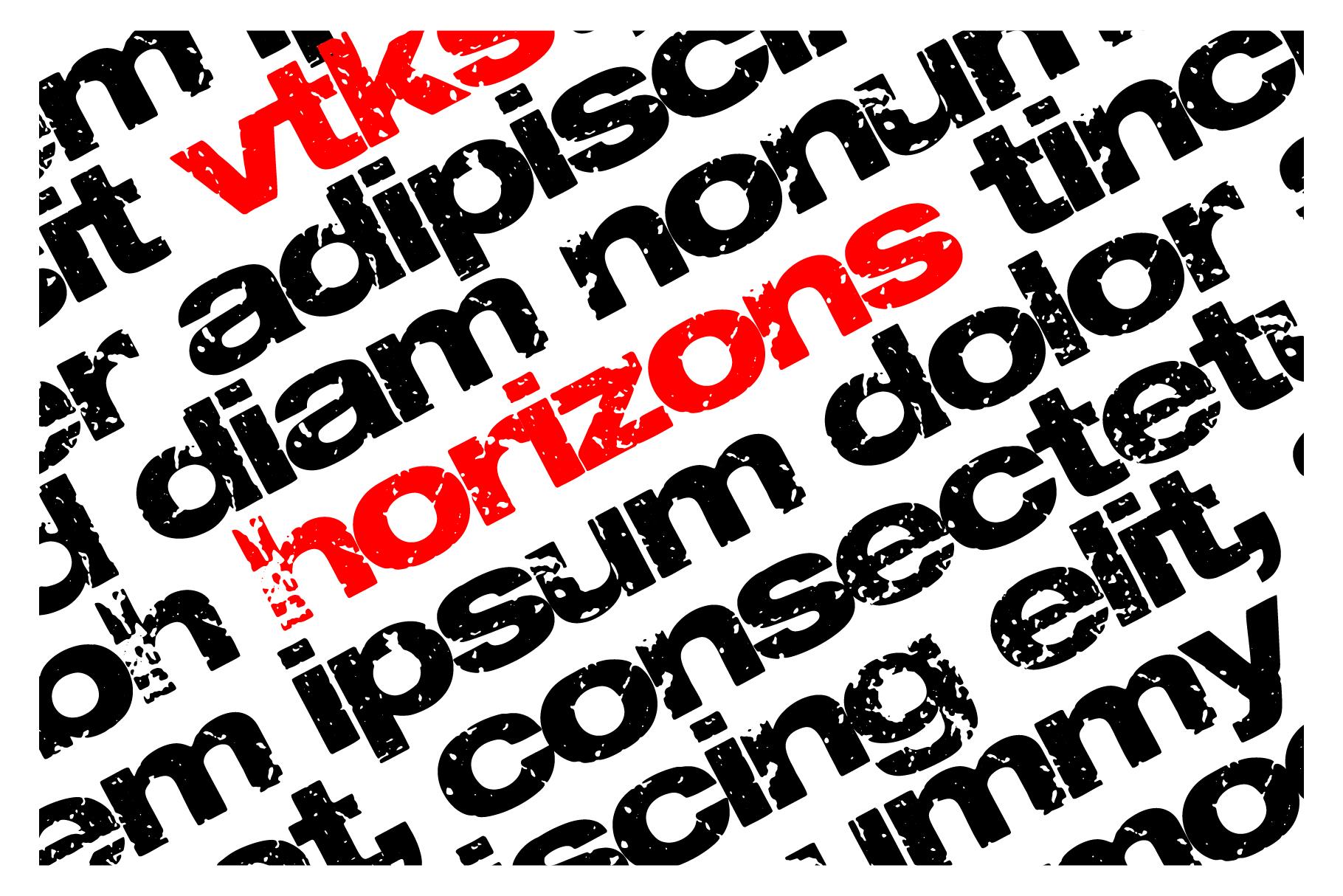 Horizons Font