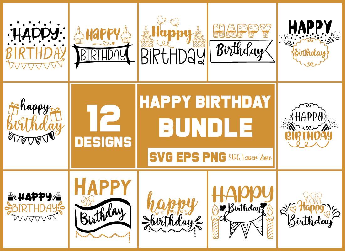 Birthday Queen SVG Bundle