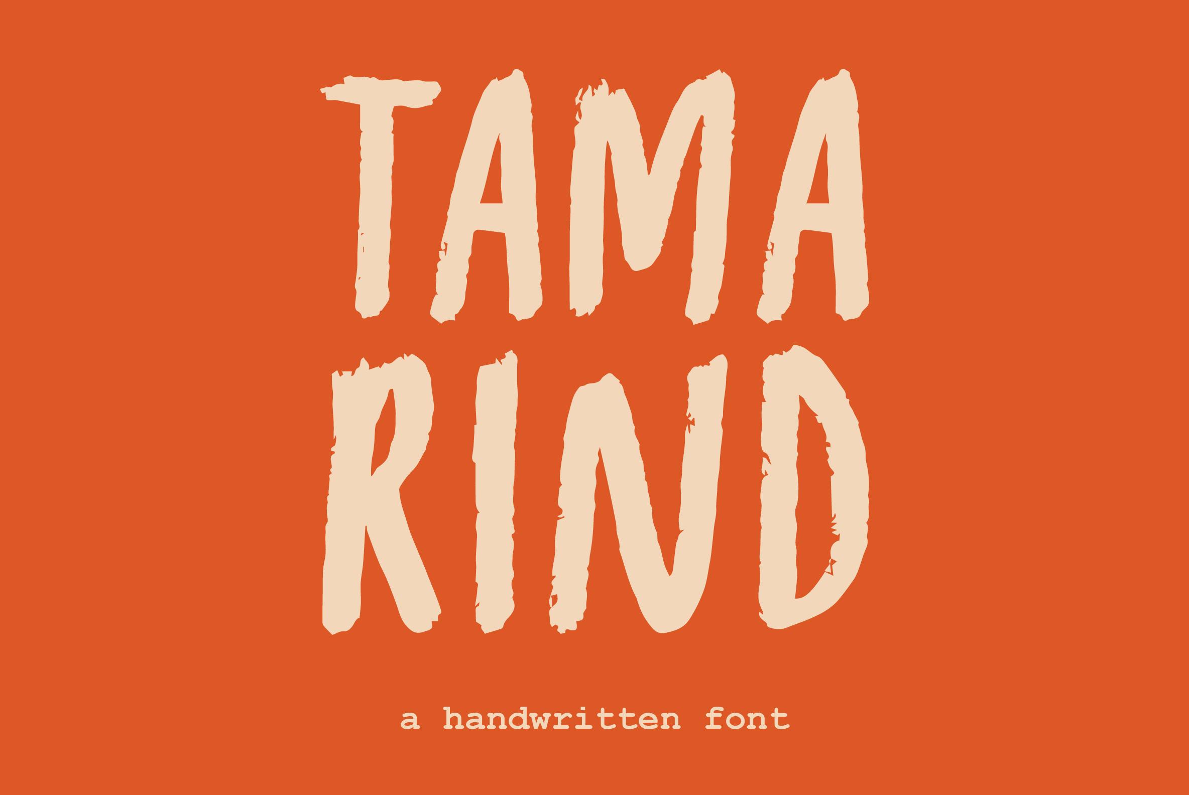 Tamarind Font