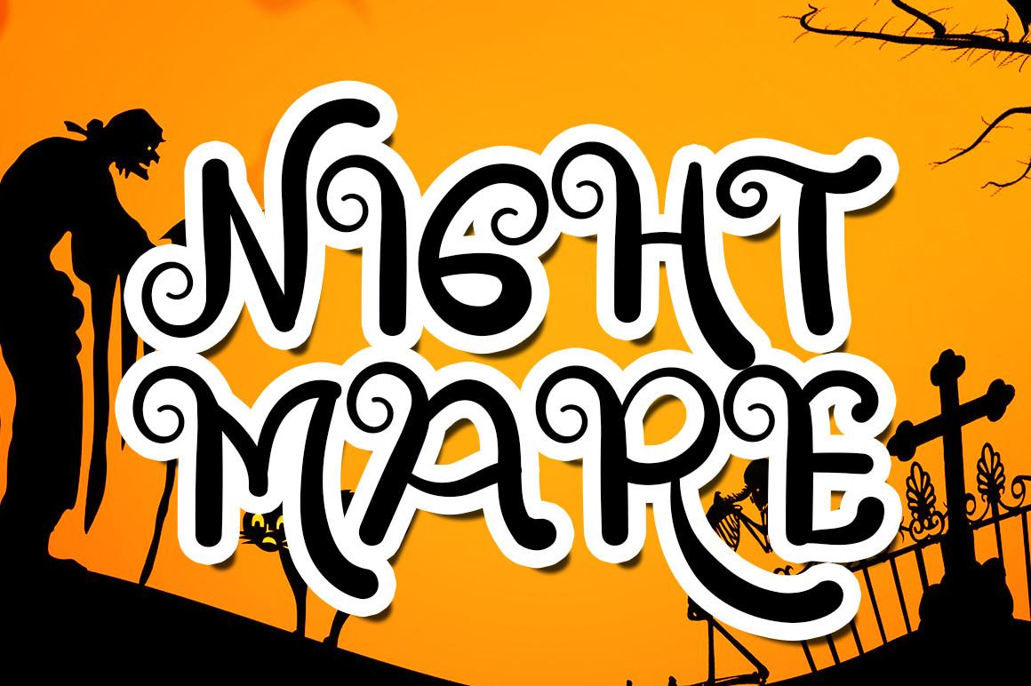 Nightmare Font