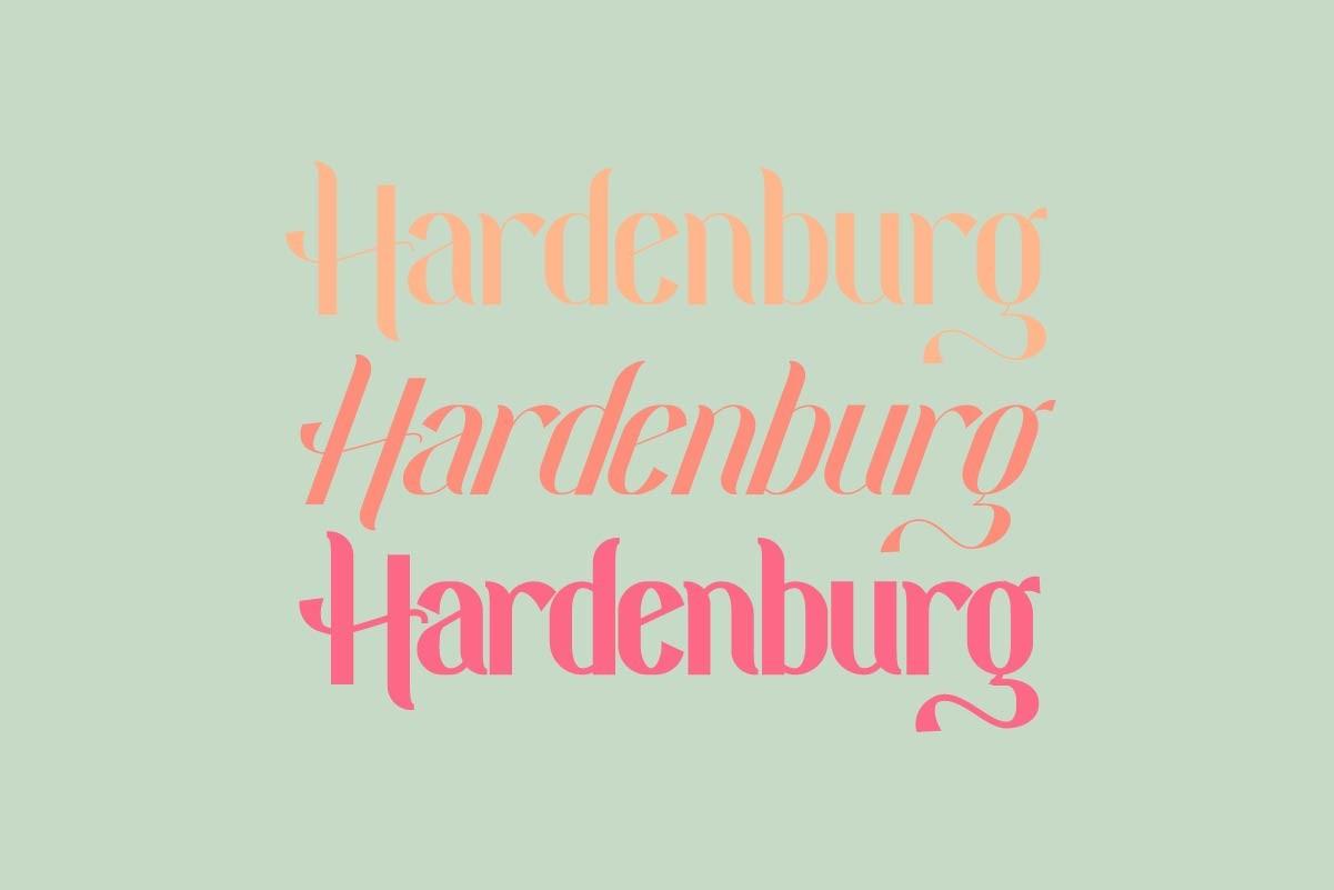 Hardenburg Font