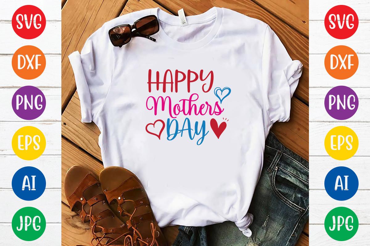 Happy Mothers Day Svg Design