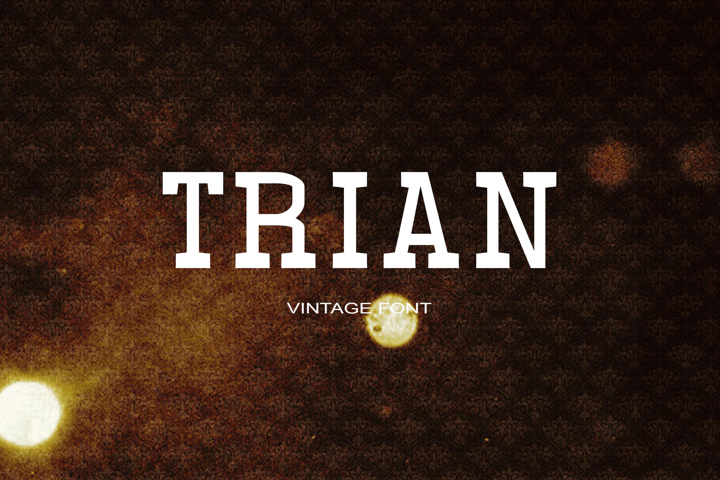 Trian Font