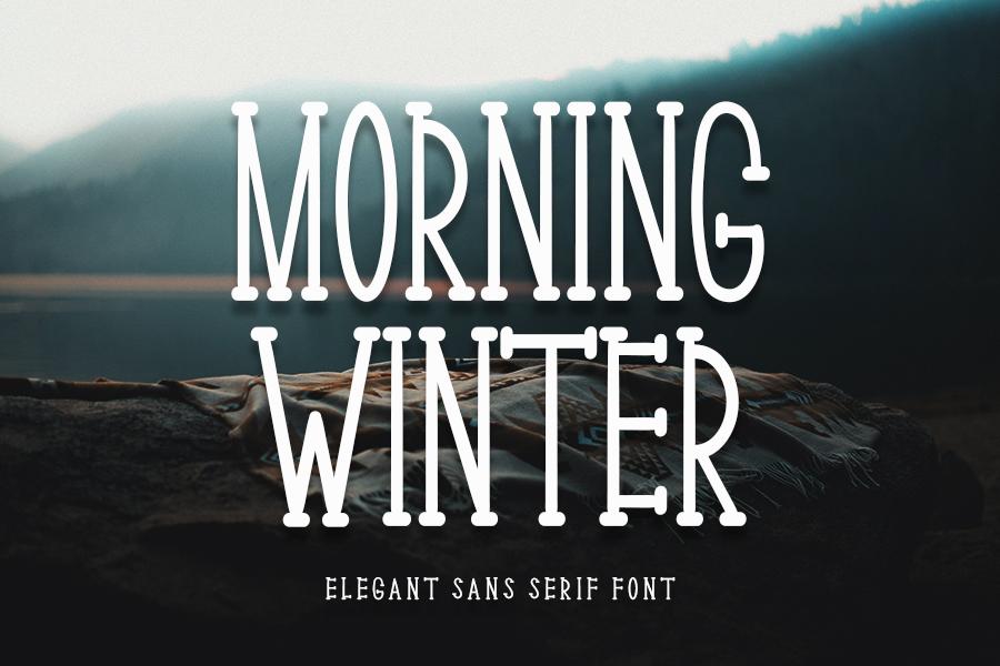 Morning Winter Font