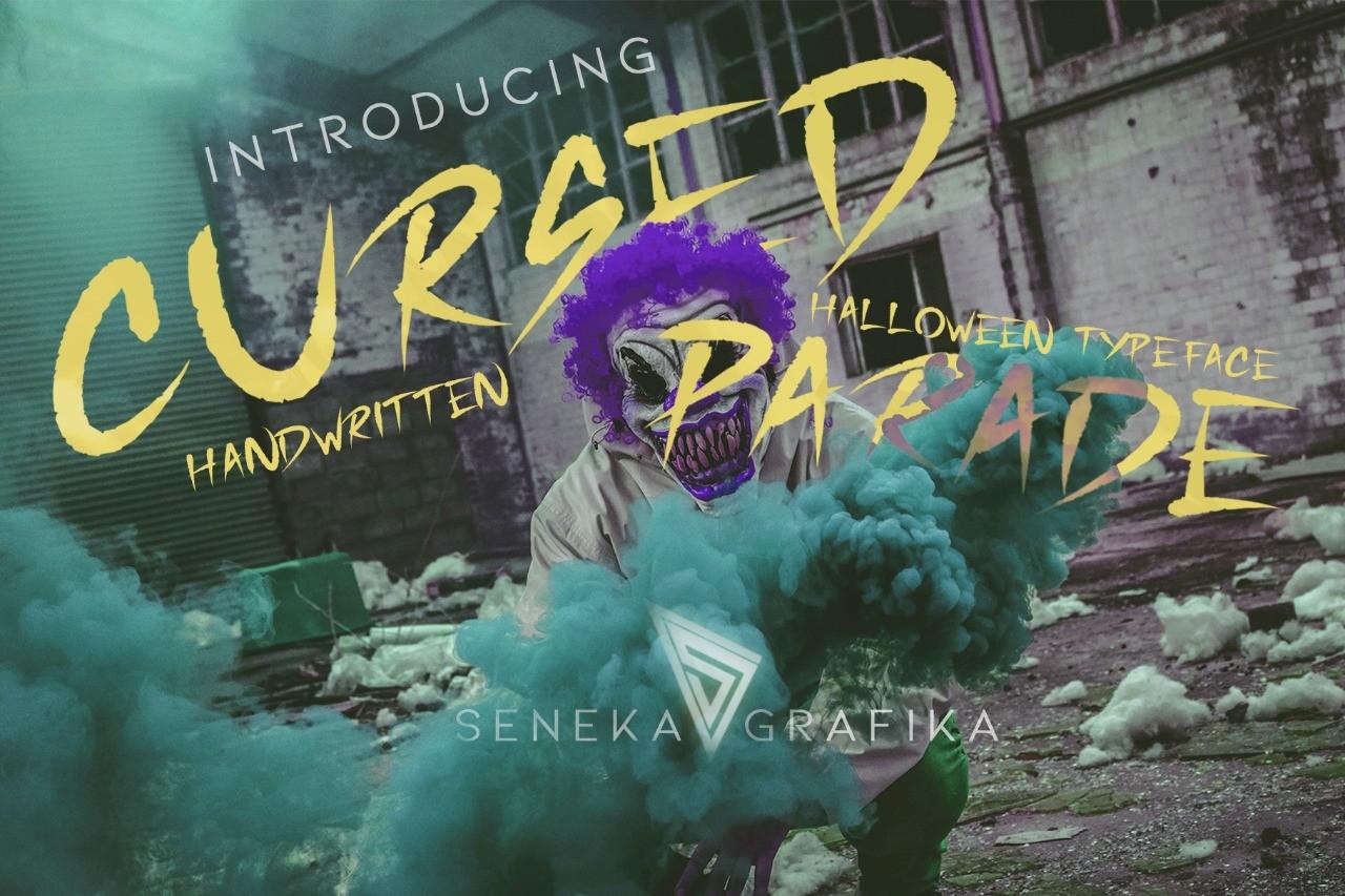 Cursed Parade Font