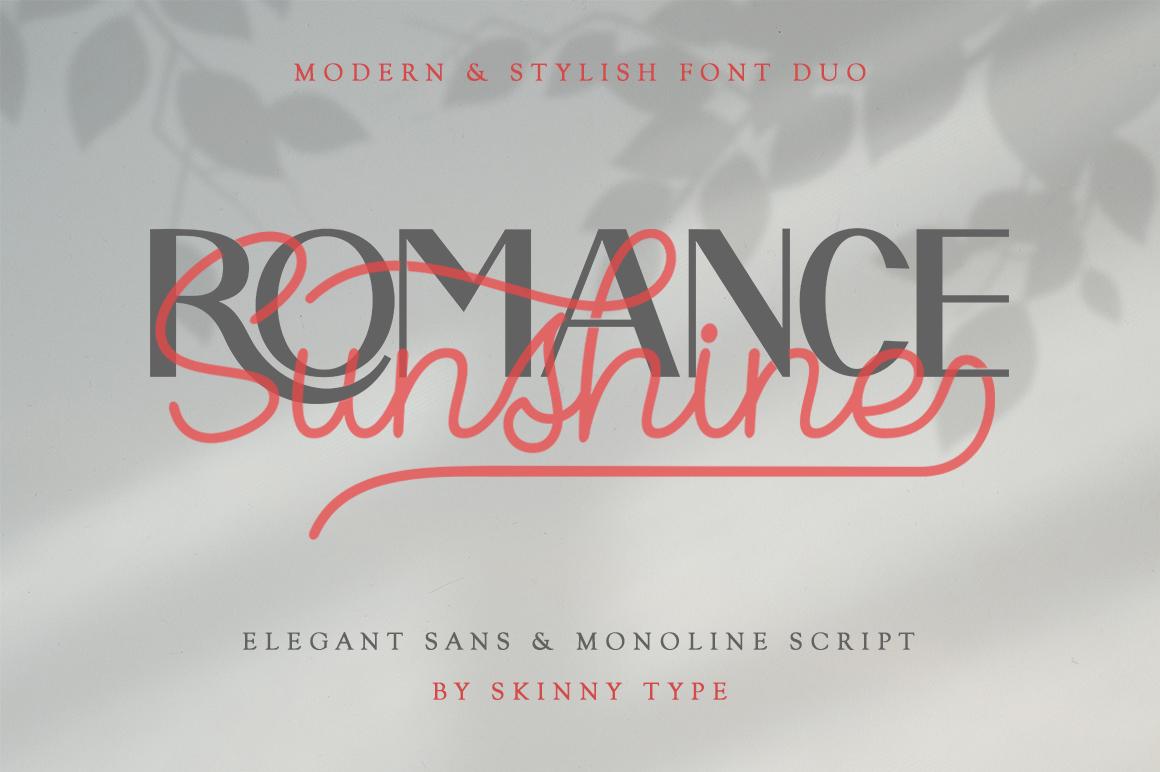 Romance Sunshine Font