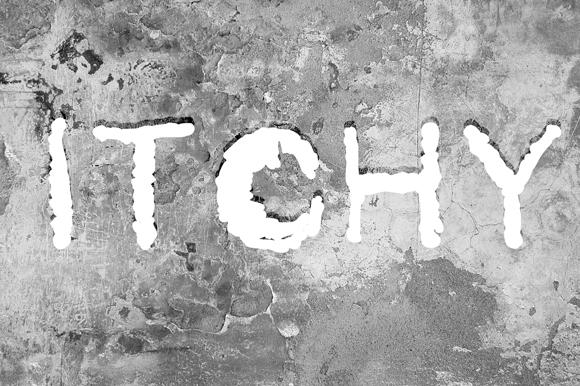 Itchy Font