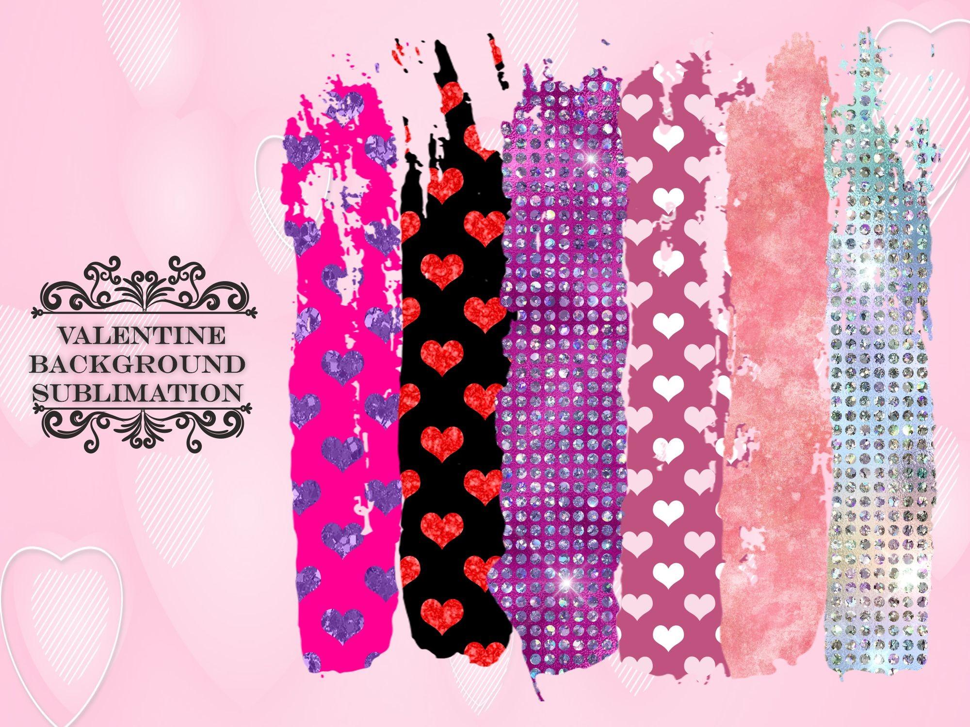 Valentine Background Sublimation