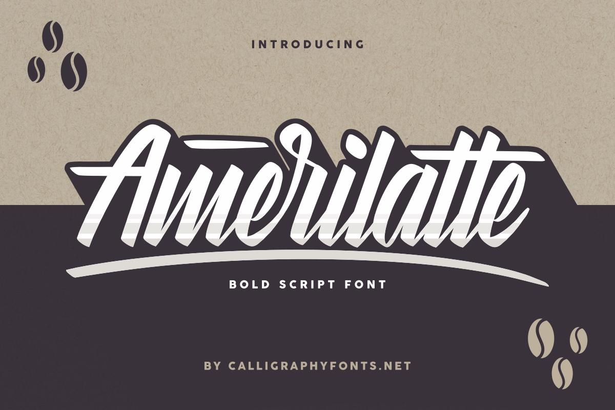 Amerilatte Font
