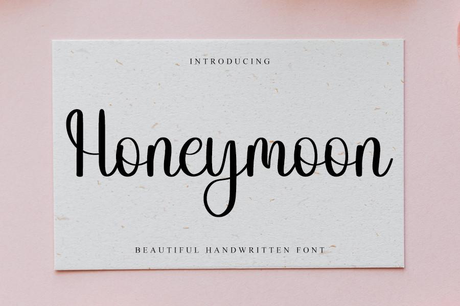 Honeymoon Font