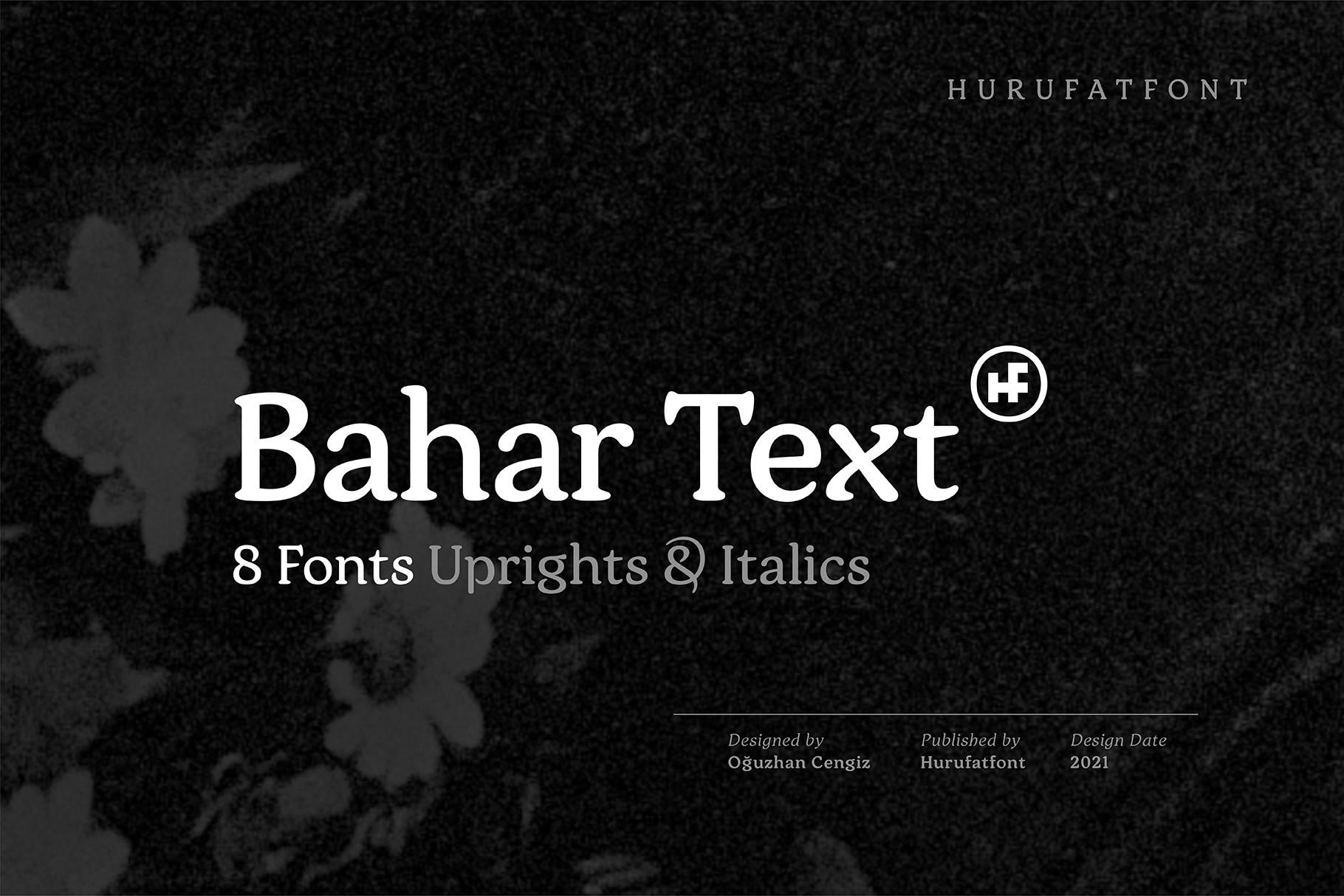 Bahar Text Font