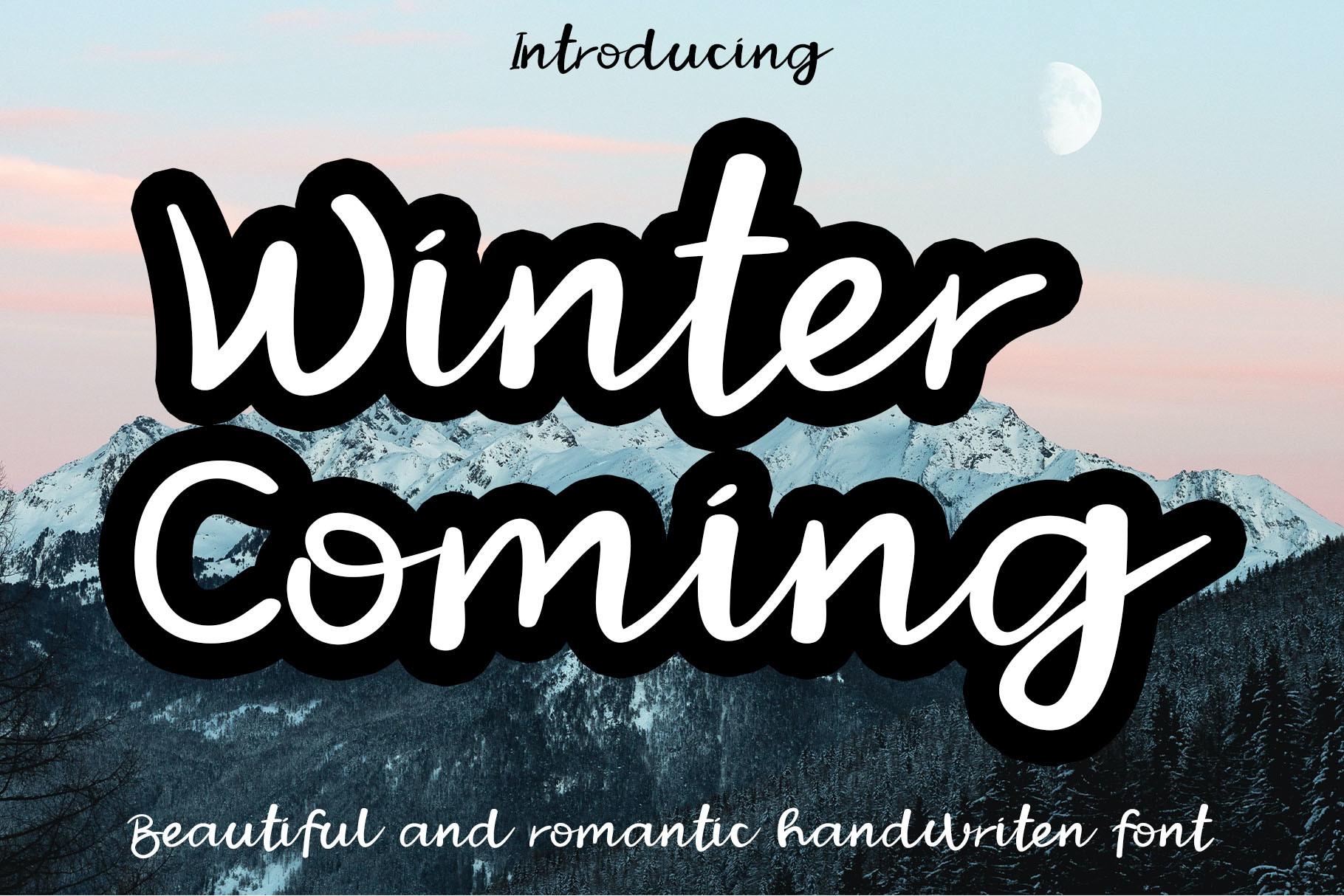Winter Coming Font