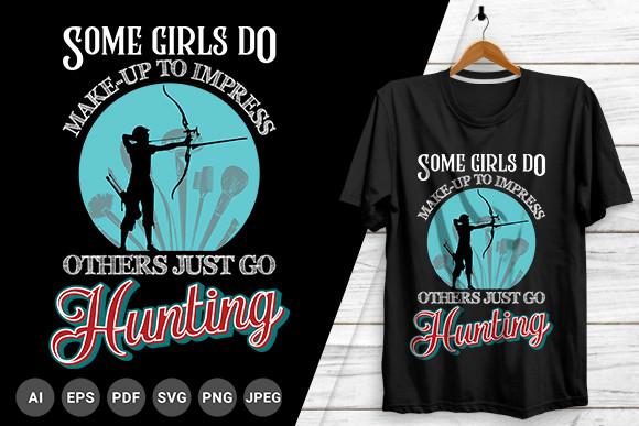 Hunting Deer T-shirt Design