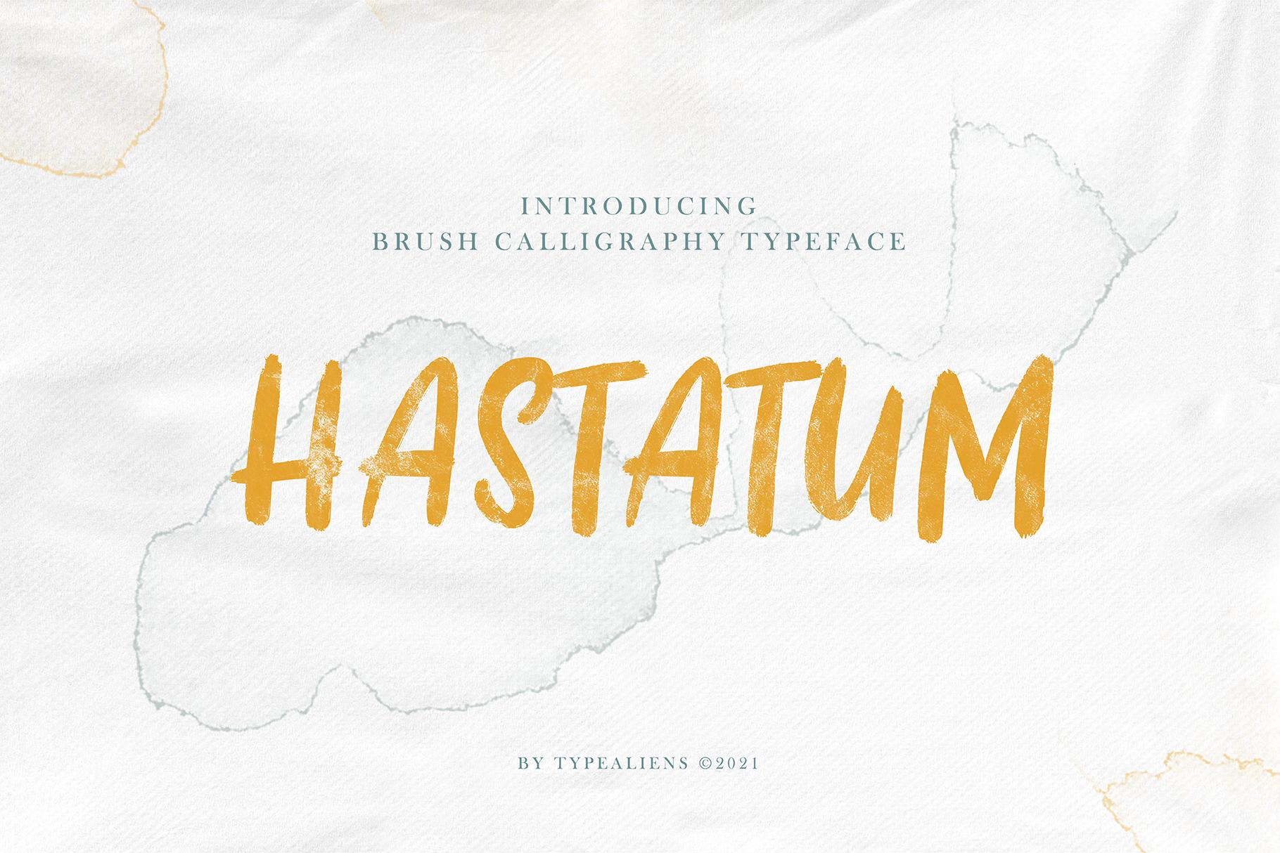 Hastatum Font