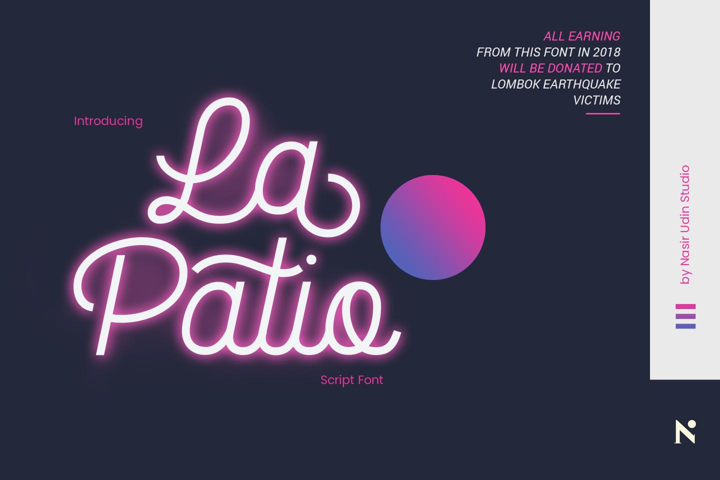La Patio Font