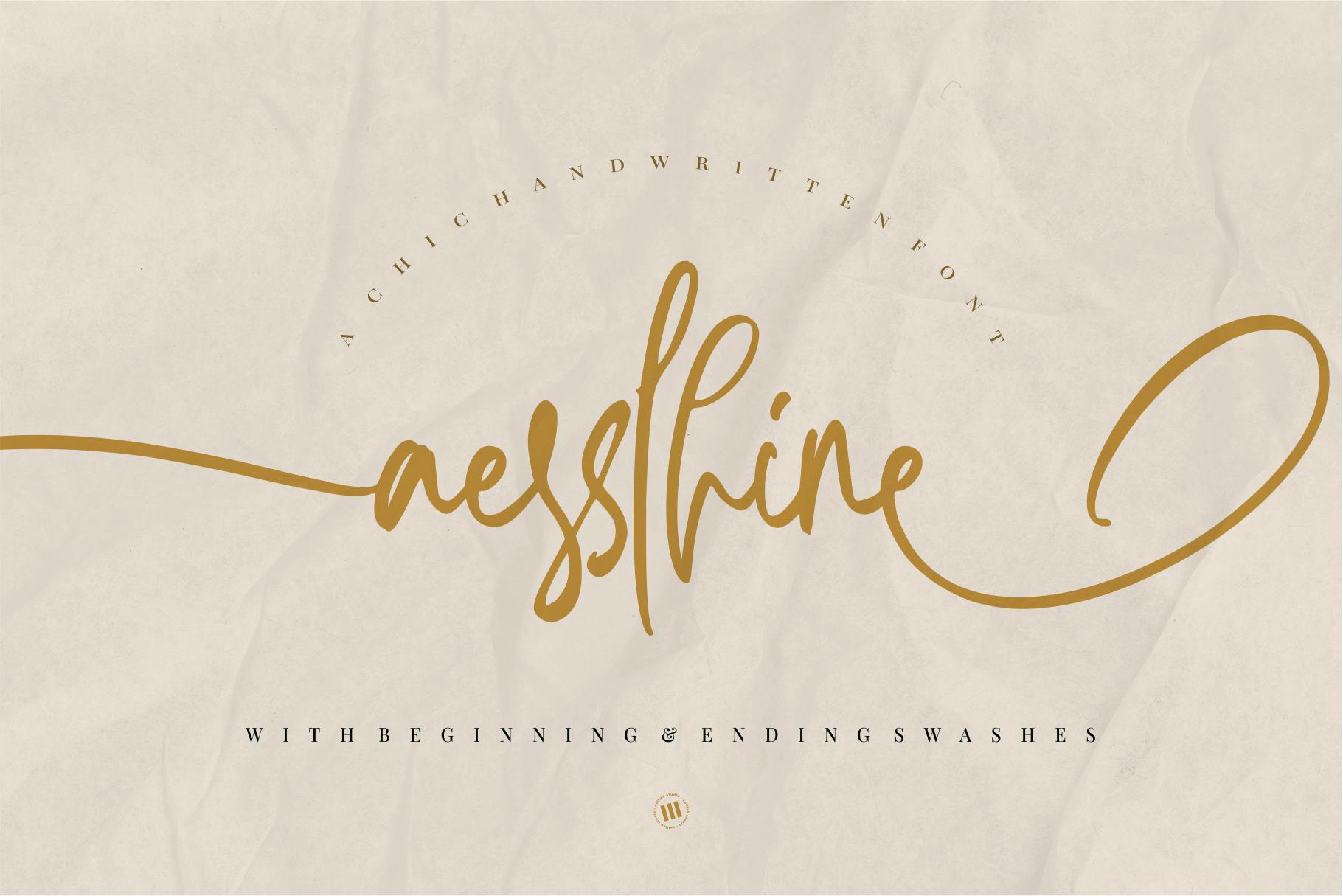Aesslhine Font