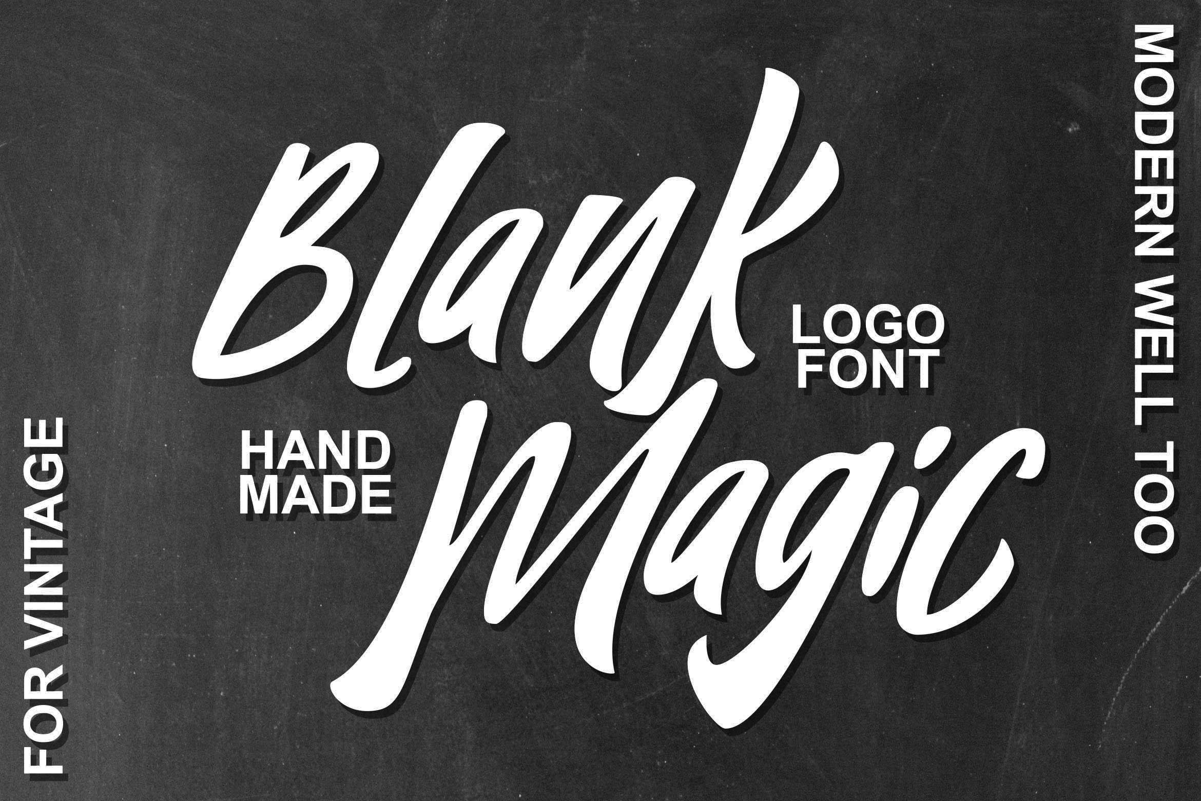 Blank Magic Font