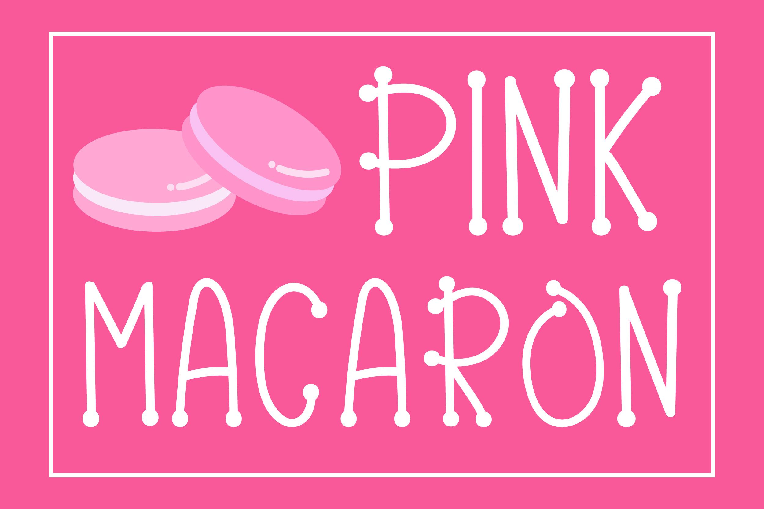 Pink Macaron Font