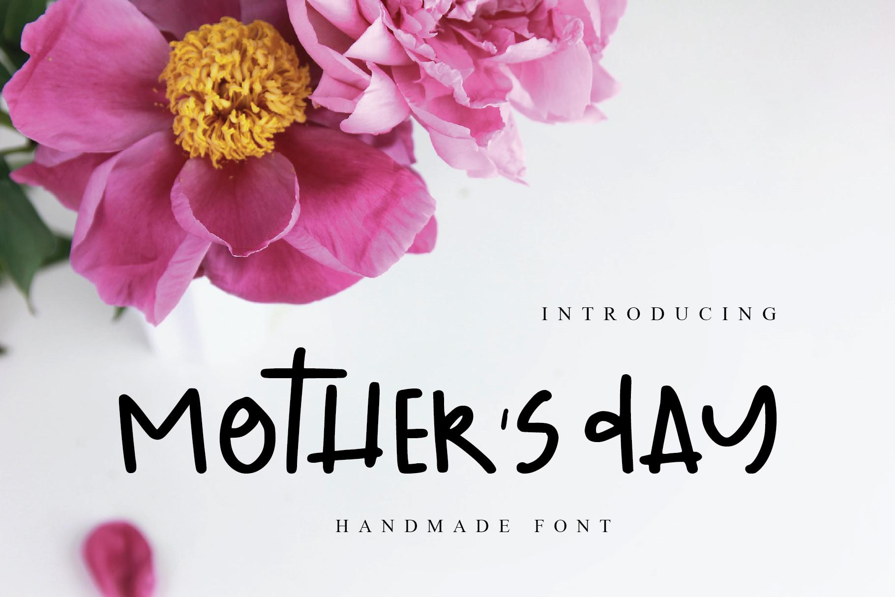 Mother's Day Font