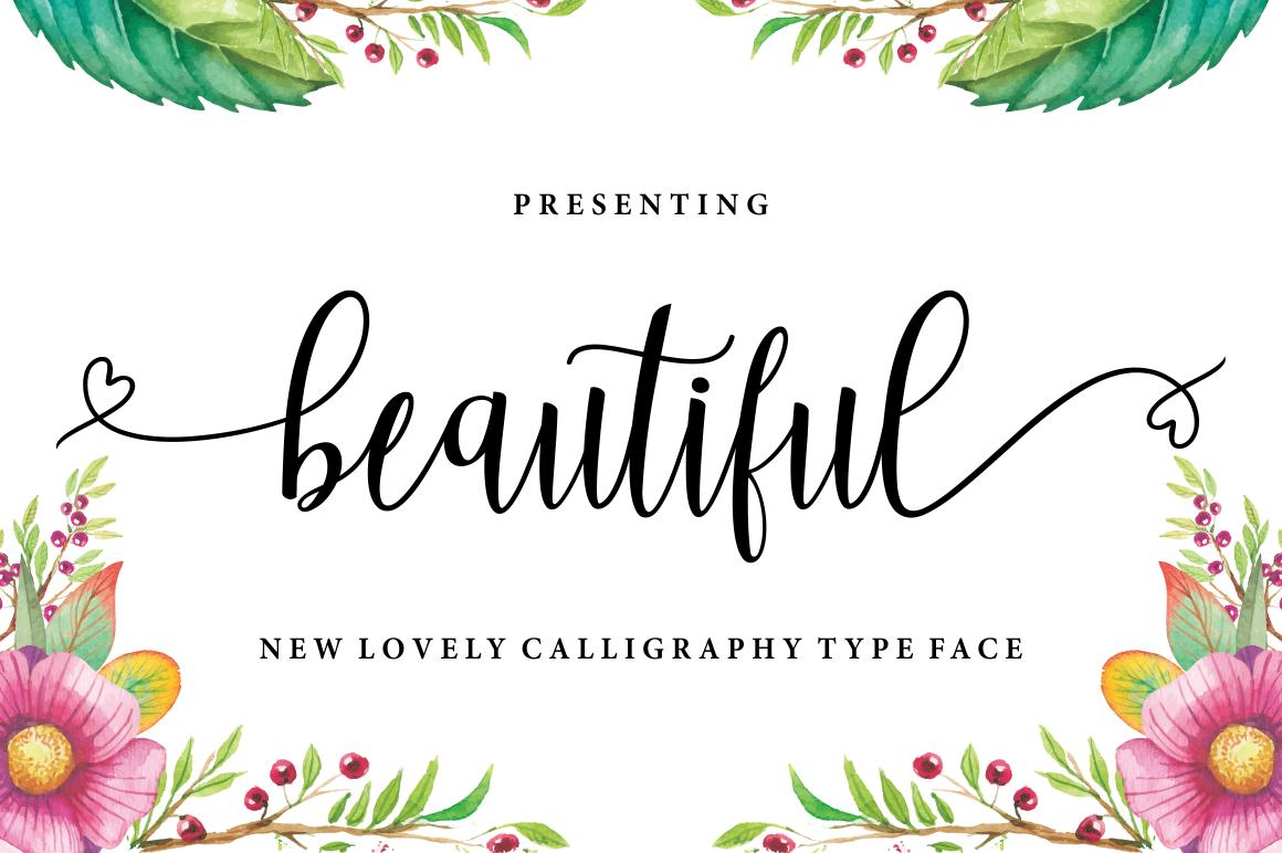 Beautiful Font