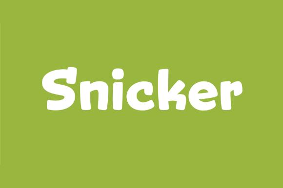 Snicker Font