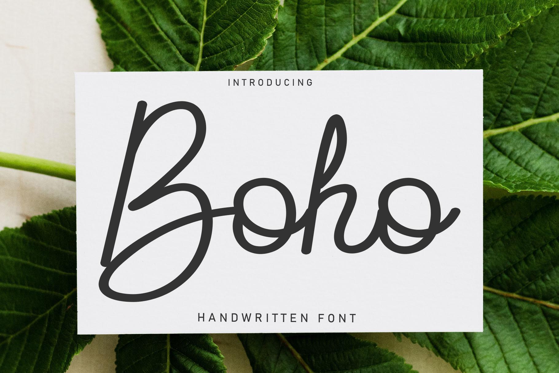 Boho Font