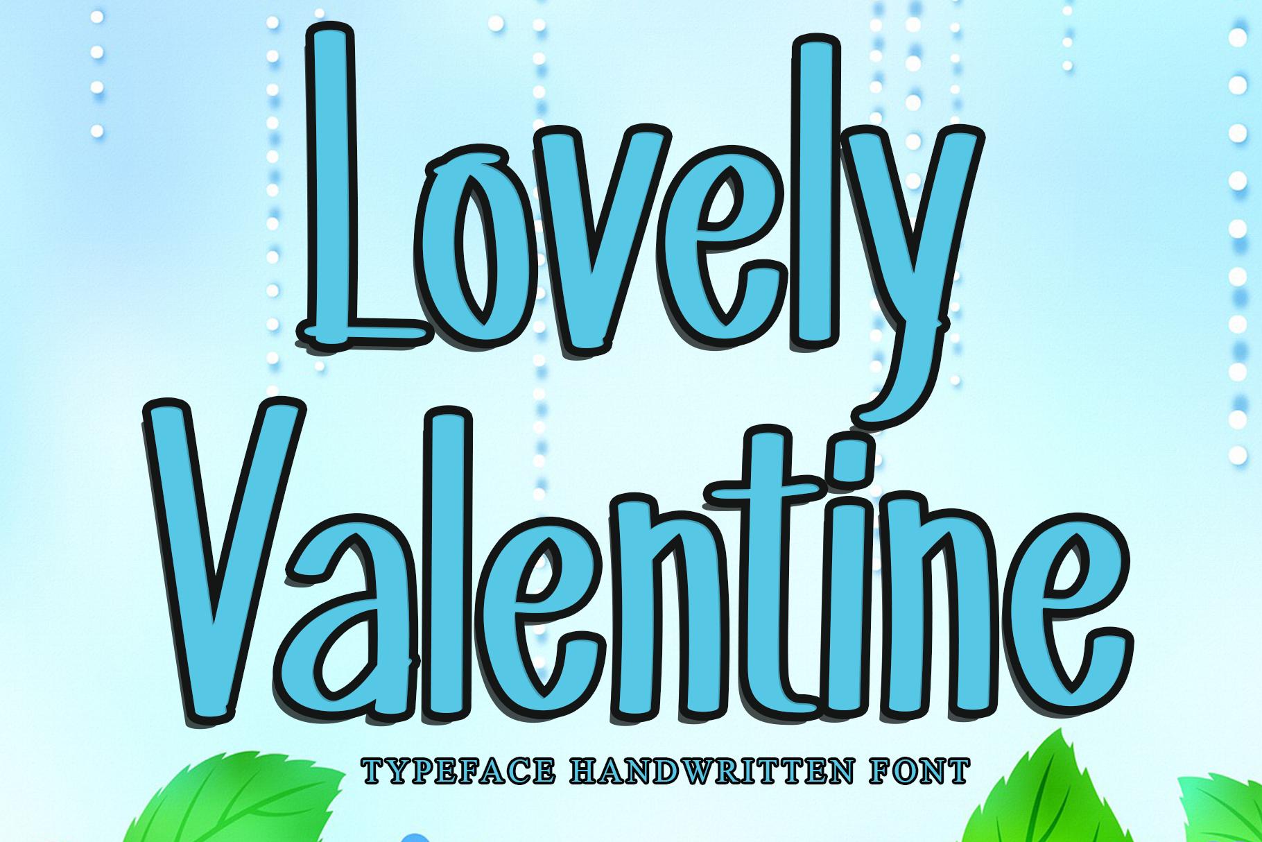 Lovely Valentine Font