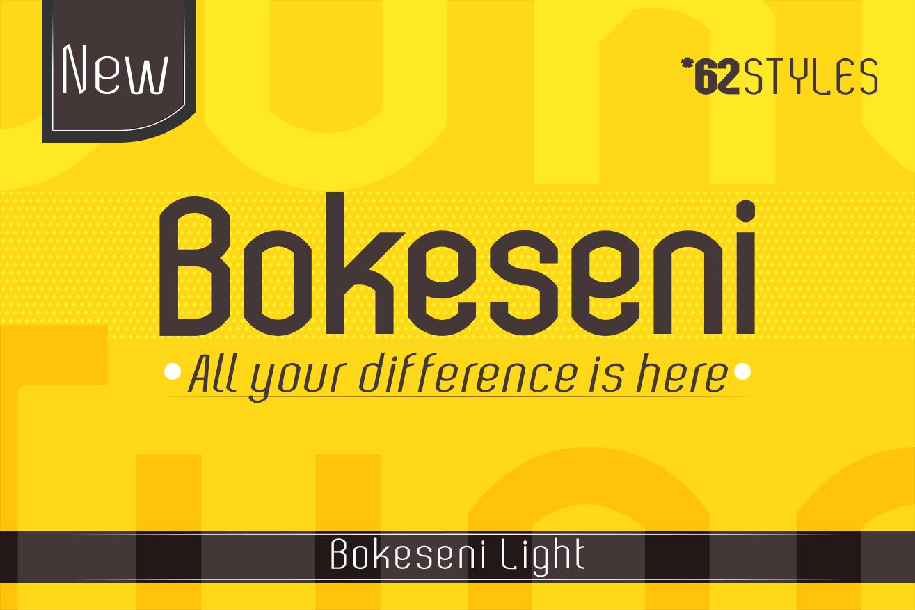 Bokeseni Light Font