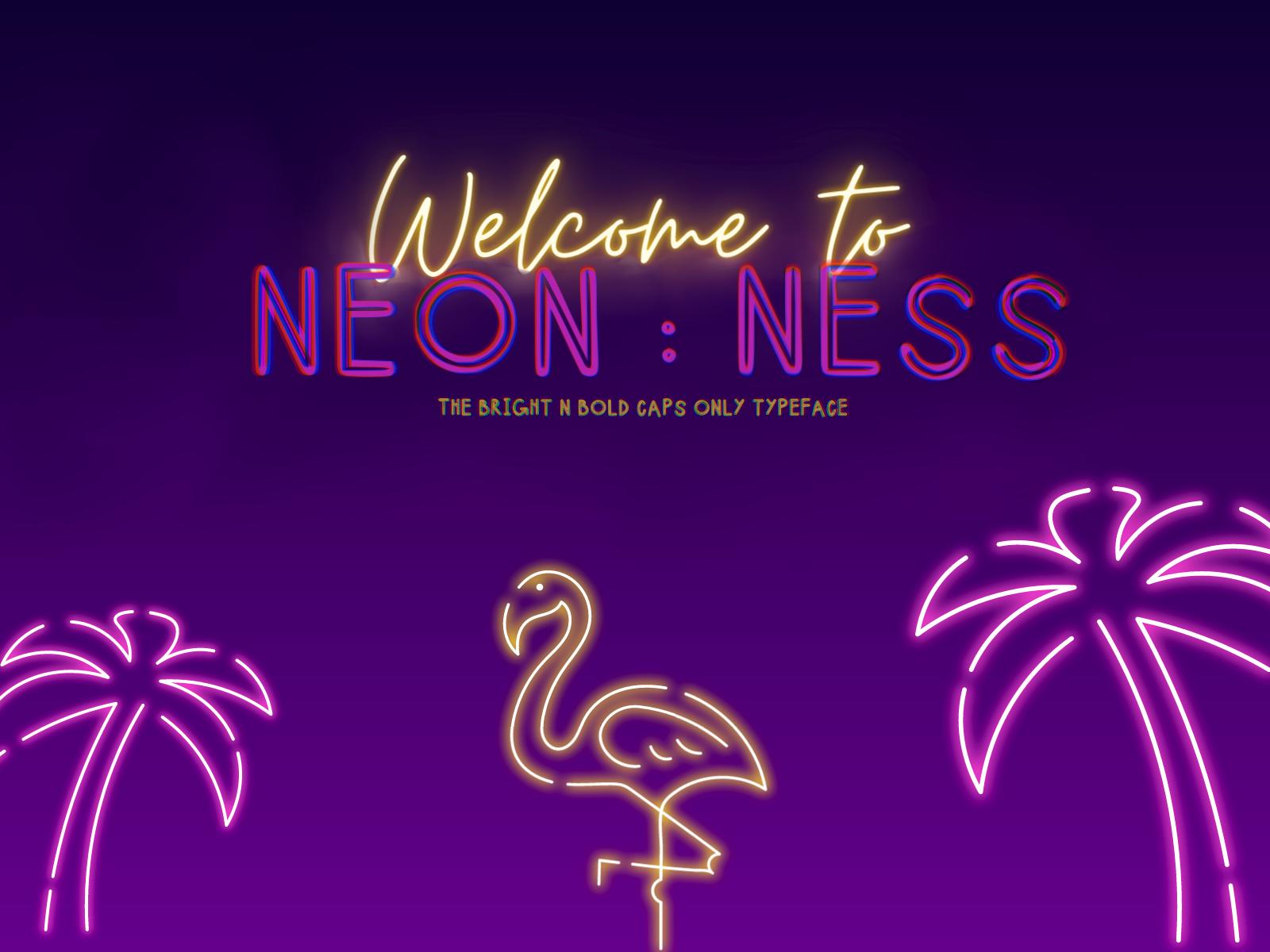 Neon:Ness Font