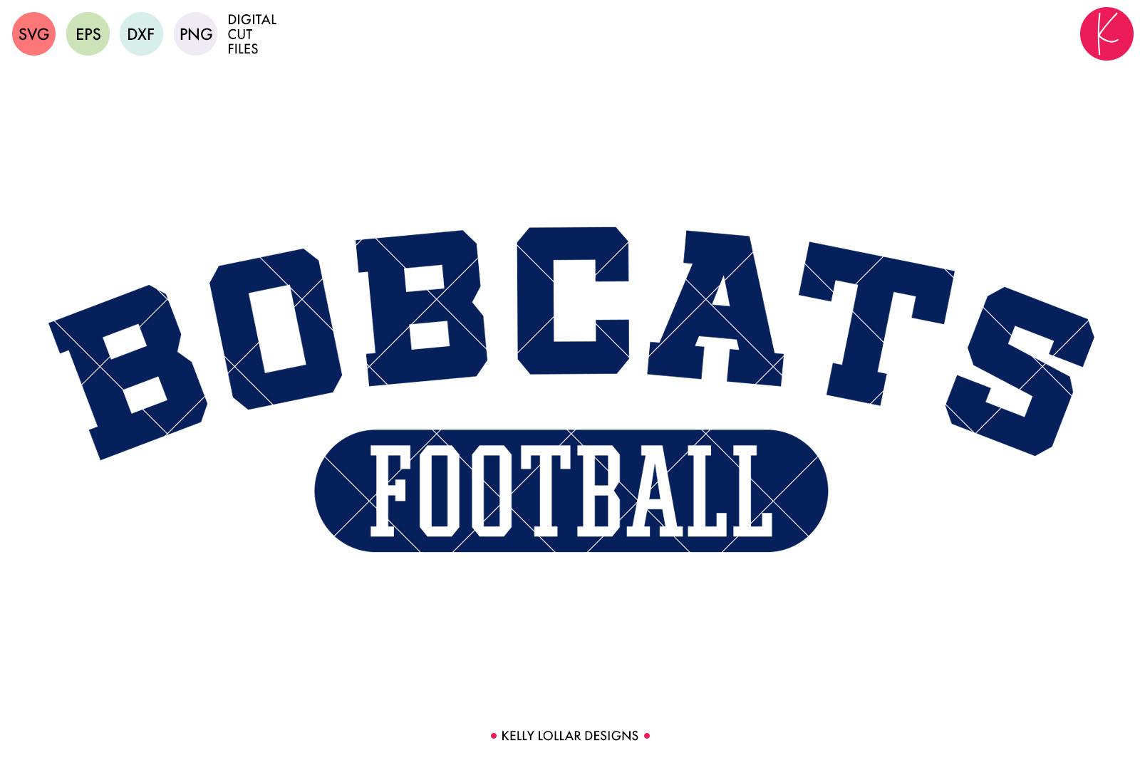 Bobcats Football Arched